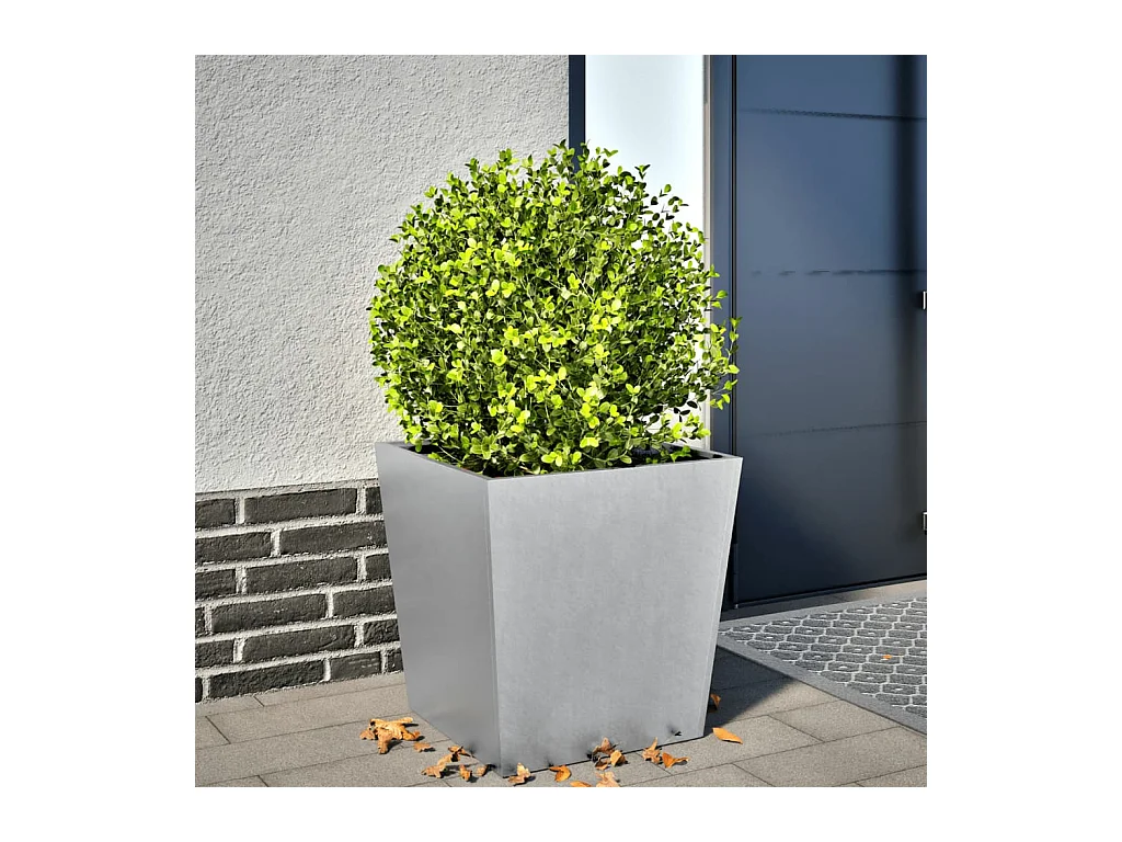 Jardinière 50x50x50 cm acier galvanisé