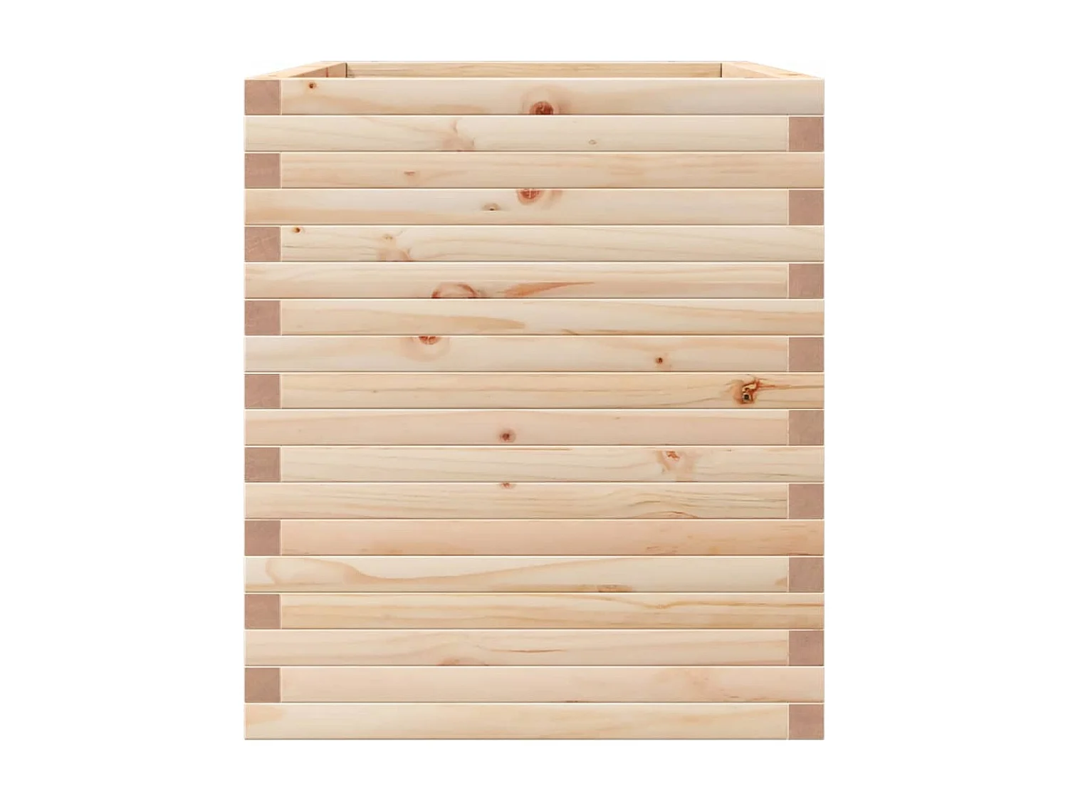 Jardinière 90x60x68,5 cm bois de pin massif
