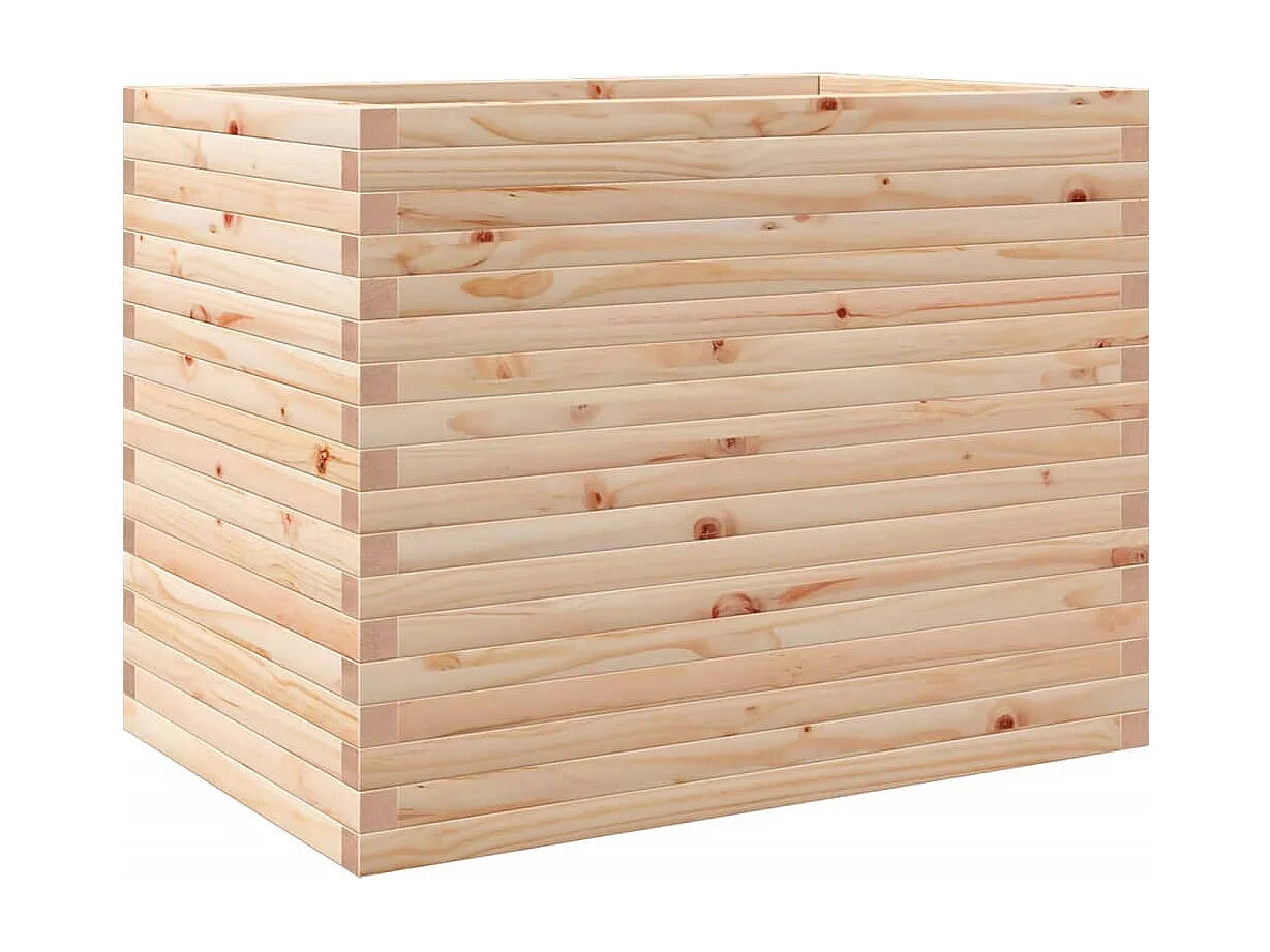 Jardinière 90x60x68,5 cm bois de pin massif