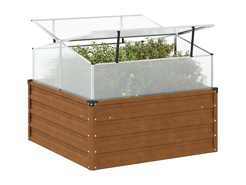 Fioriera da Giardino con Acciaio Corten per Serra