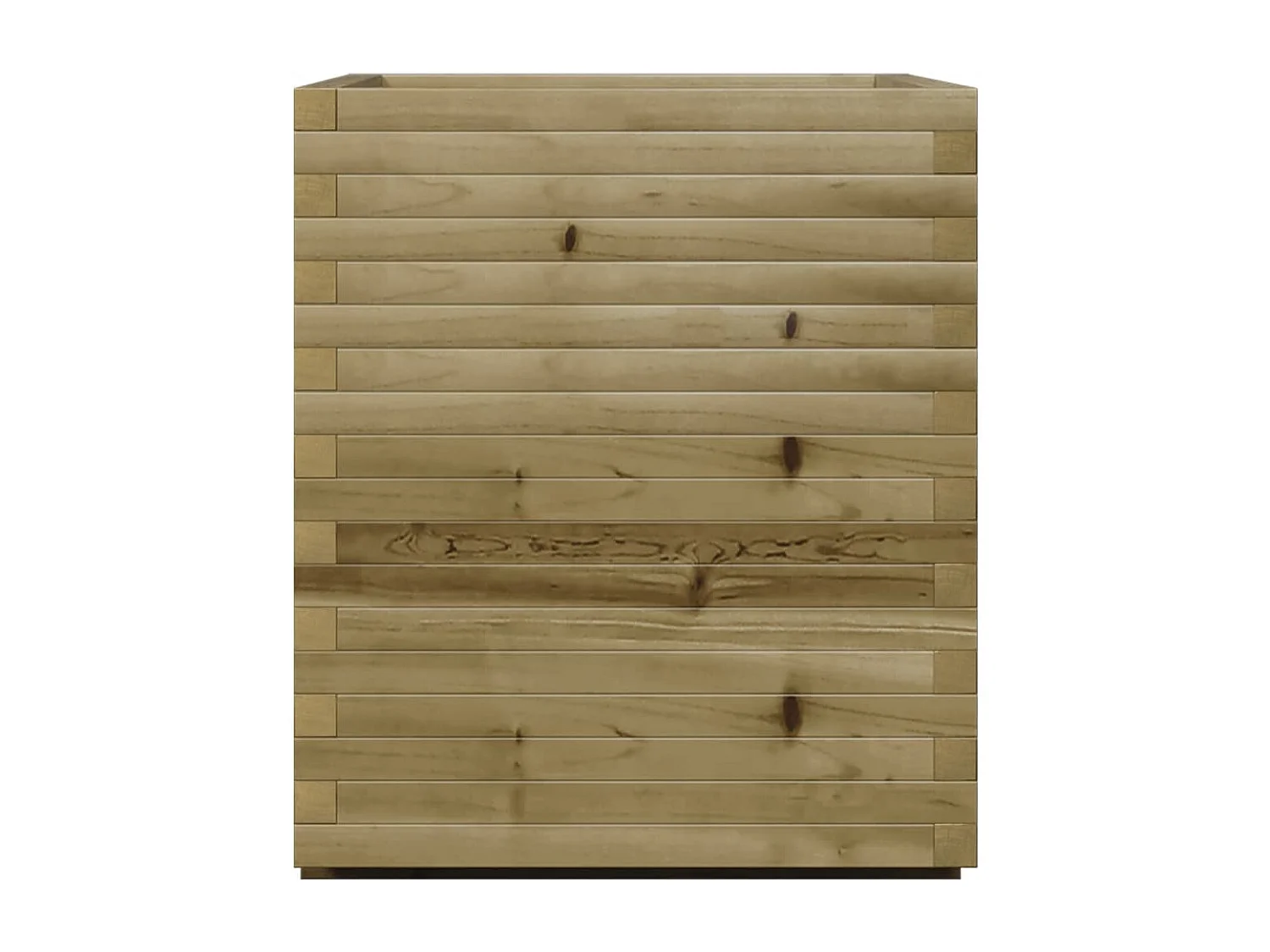 Jardinera madera de pino impregnada 90x60x72,5 cm