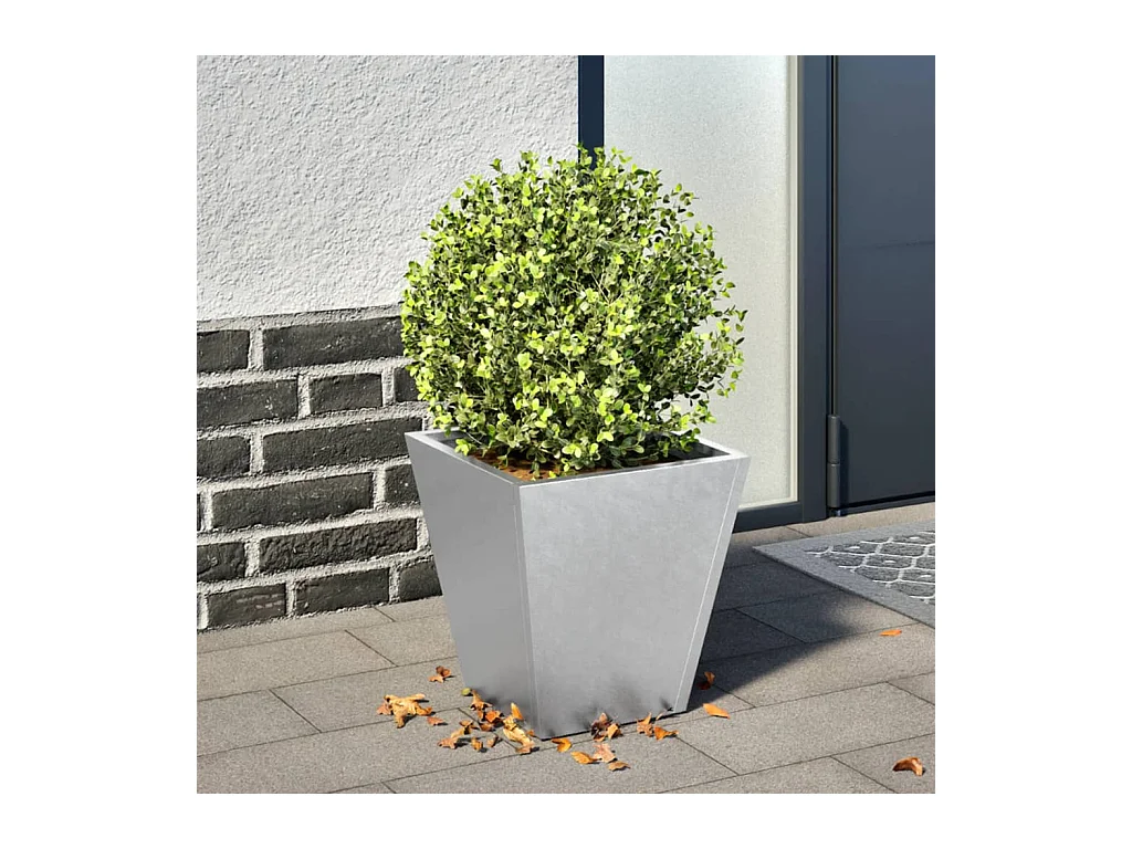 Jardinière 30x30x30 cm acier galvanisé