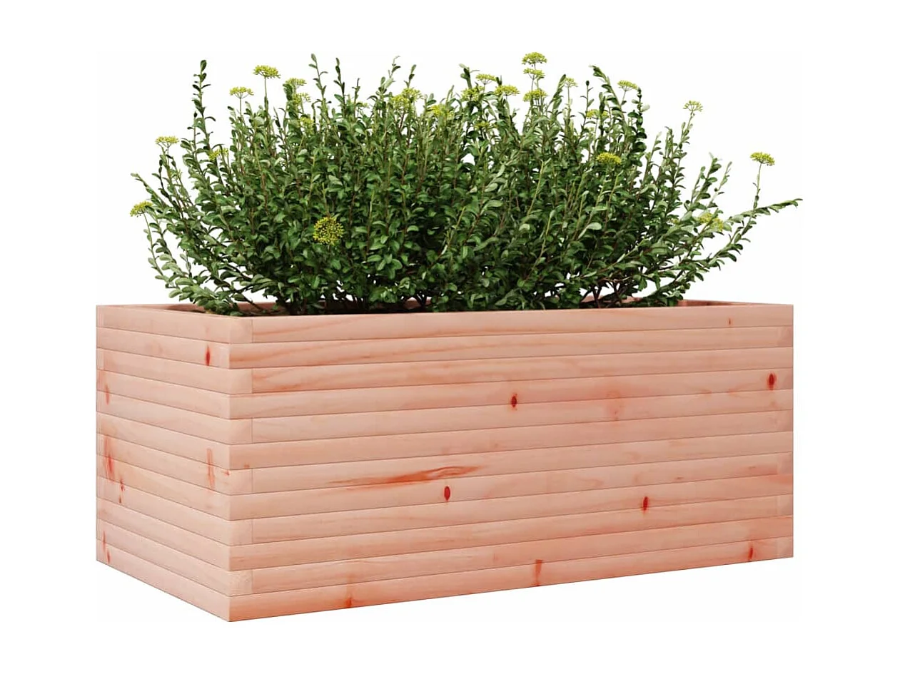 Jardinière 110x60x45,5 cm bois massif de douglas