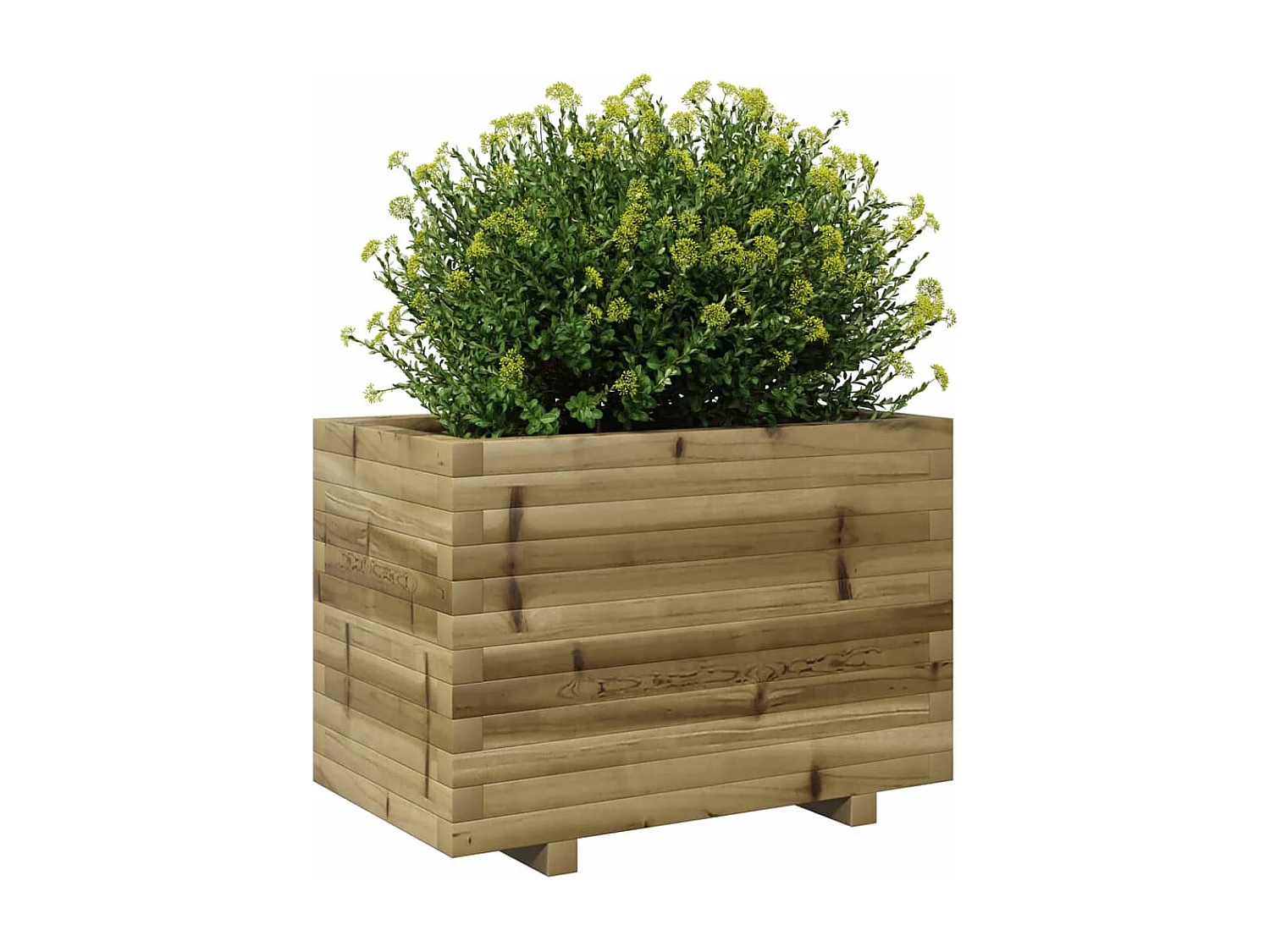 Jardinière 70x40x49,5 cm bois de pin imprégné