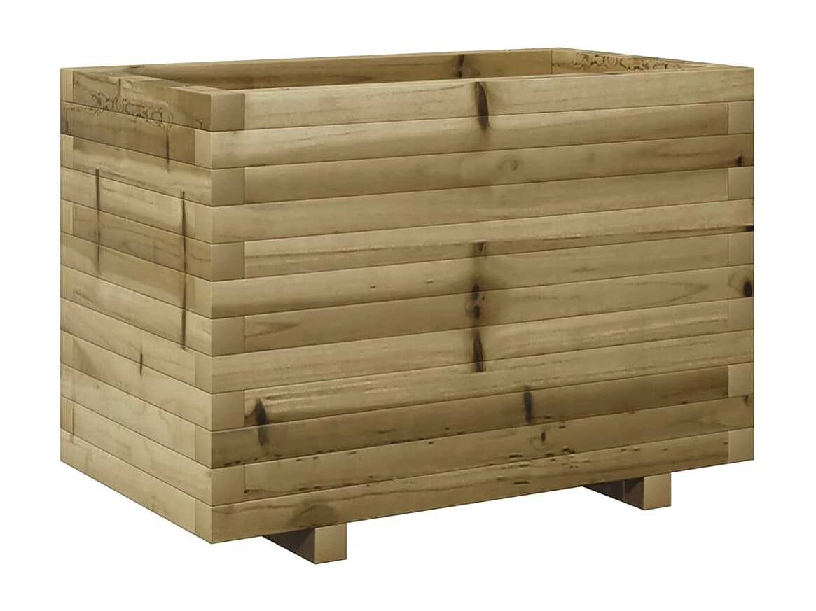 Jardinière 70x40x49,5 cm bois de pin imprégné