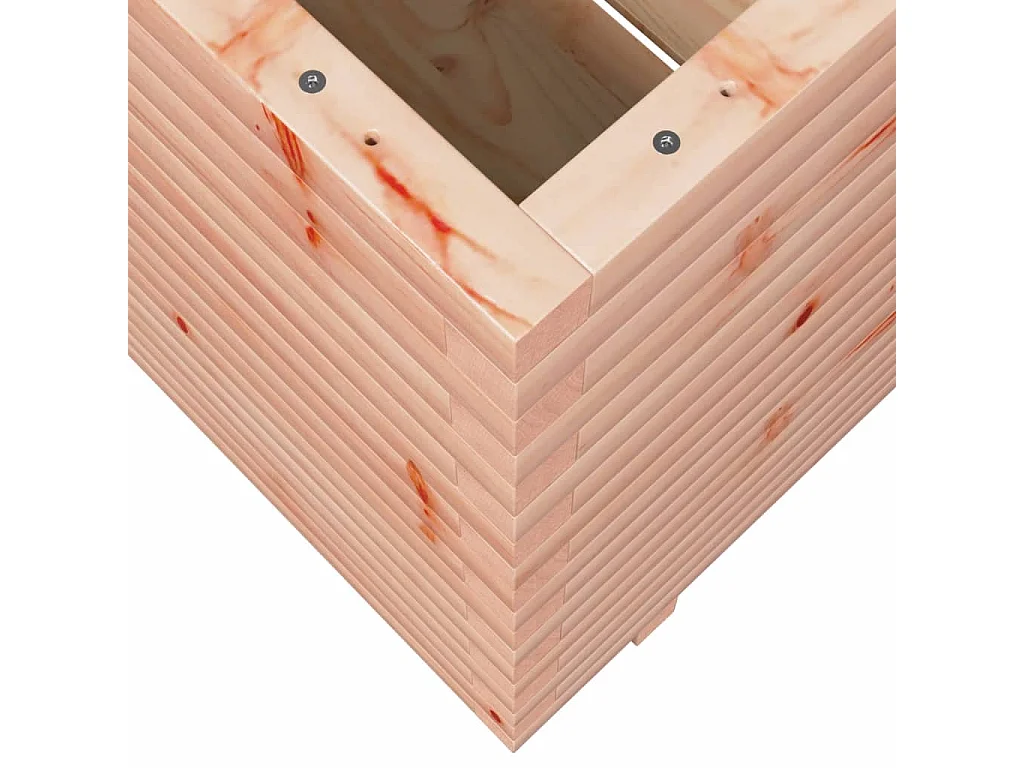 Pflanzkübel 70x70x72 cm Massivholz Douglasie