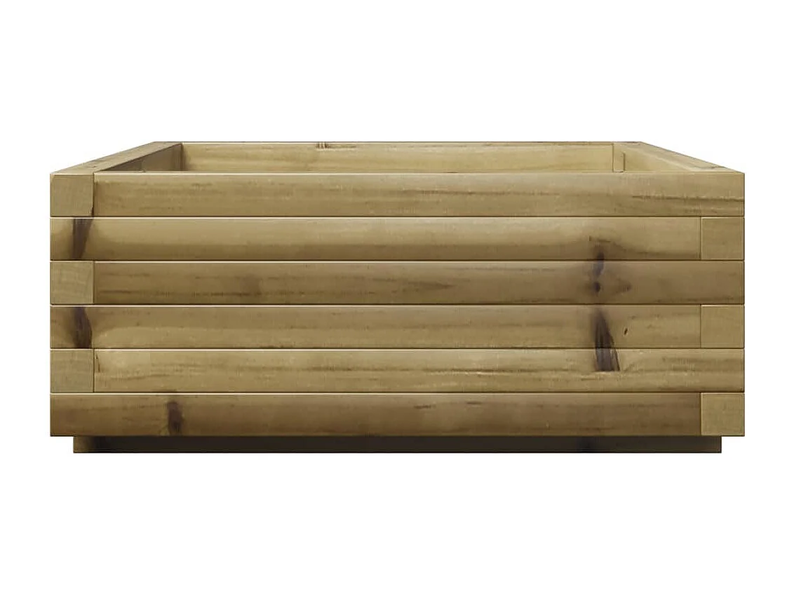 Jardinière 90x60x26,5 cm bois de pin imprégné