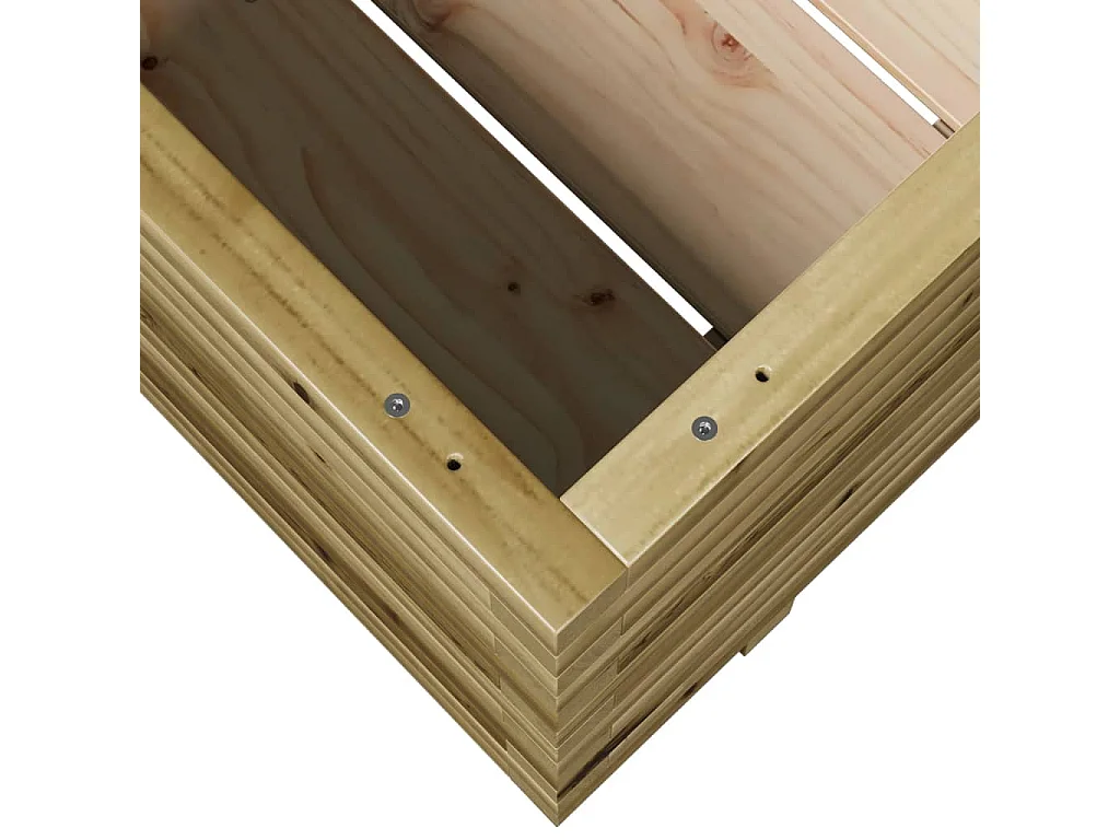 Pflanzkübel 90x60x49,5 cm Kiefernholz Imprägniert