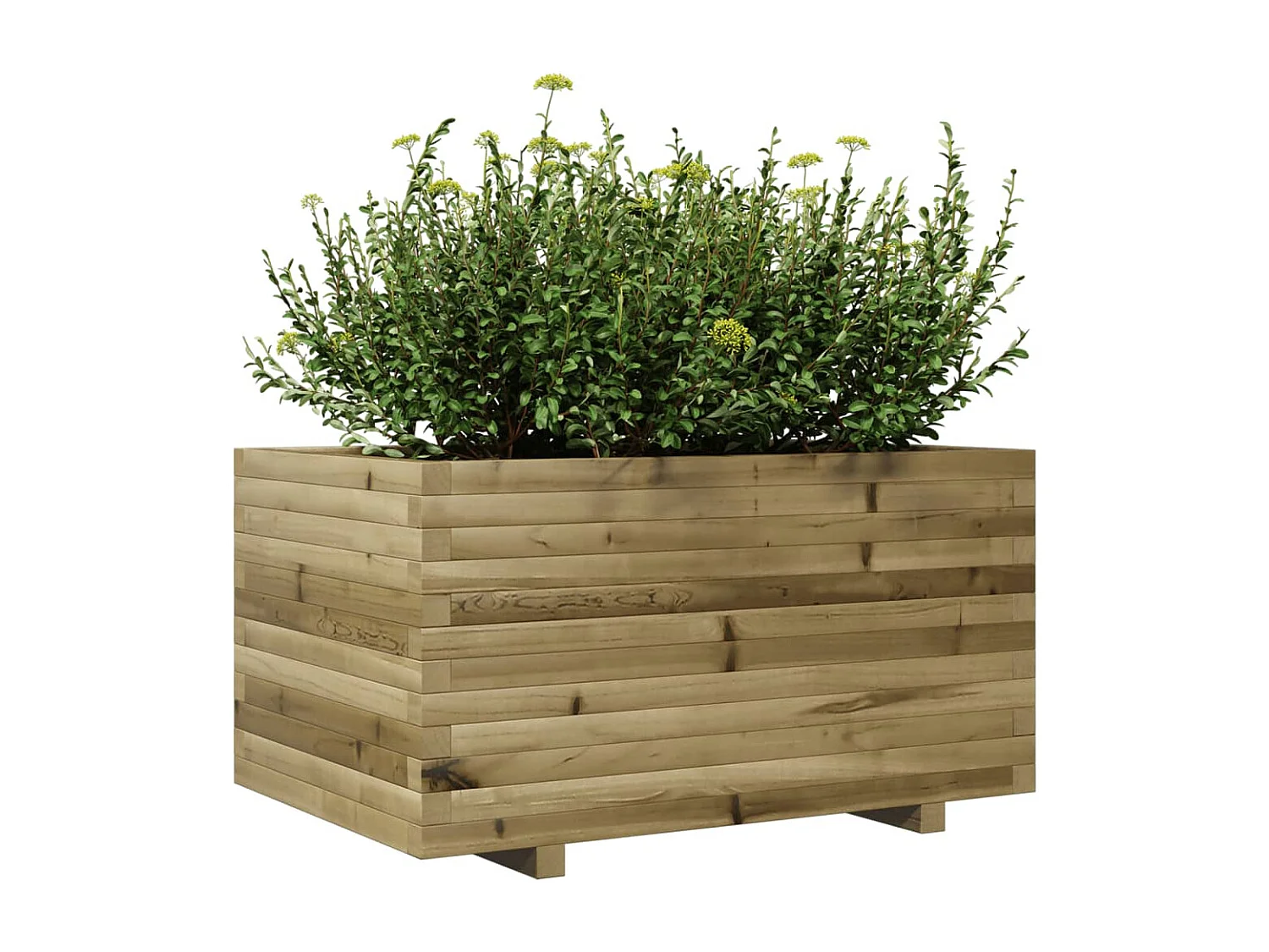 Jardinière 90x60x49,5 cm bois de pin imprégné