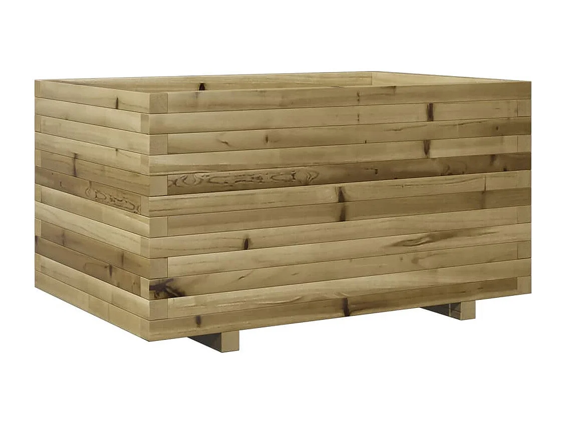 Jardinière 90x60x49,5 cm bois de pin imprégné