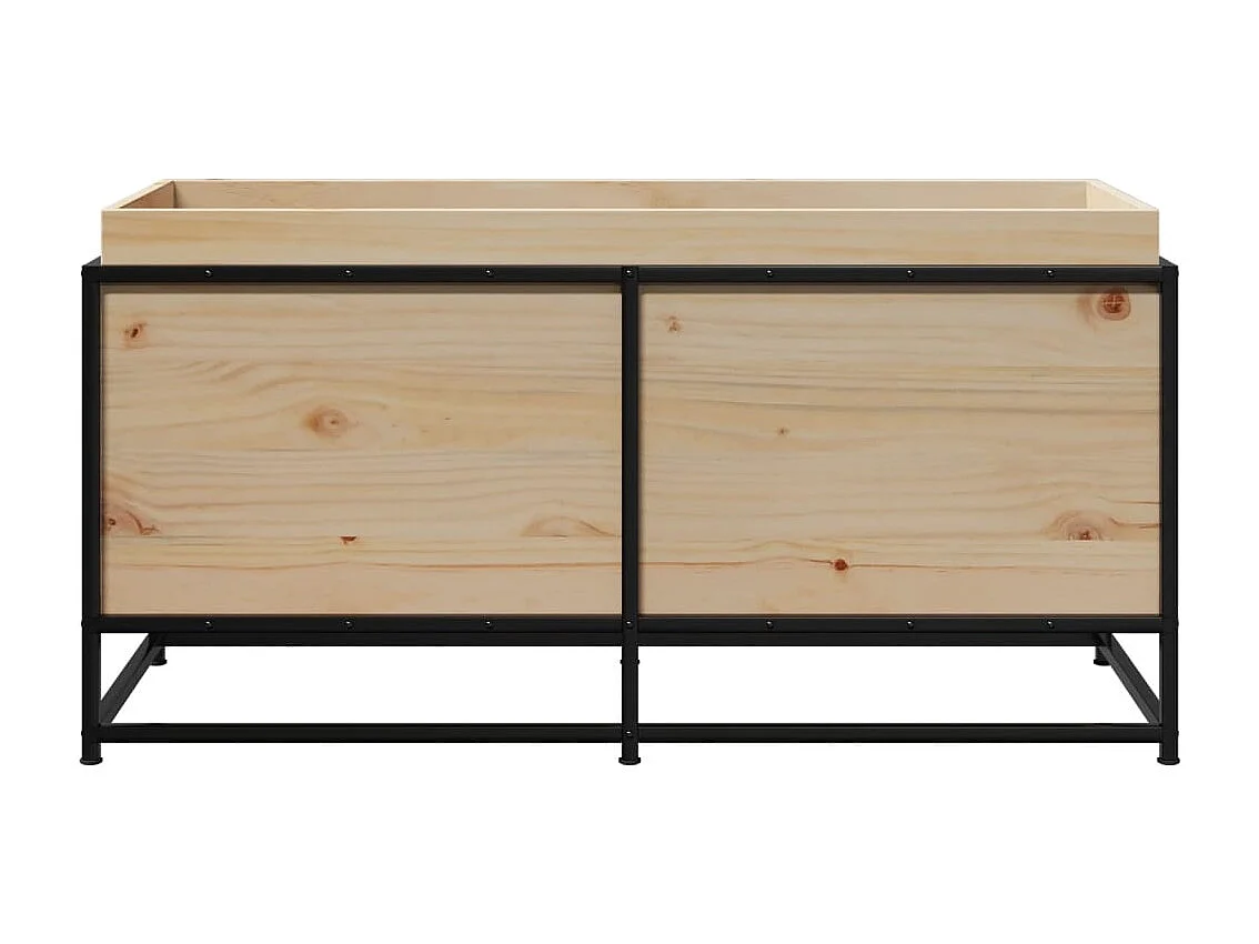 Fioriera da Giardino 100x40x50 cm in Legno Massello di Pino