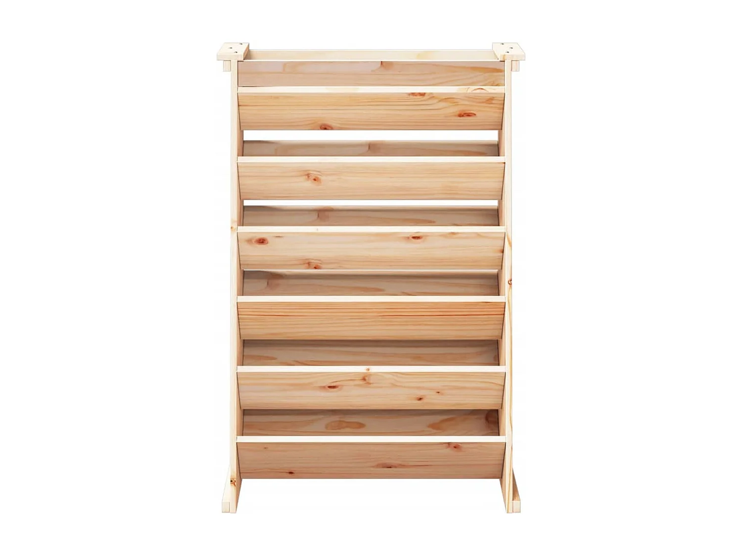 Kruidenbak 6-laags 69x40x101,5 cm massief grenenhout