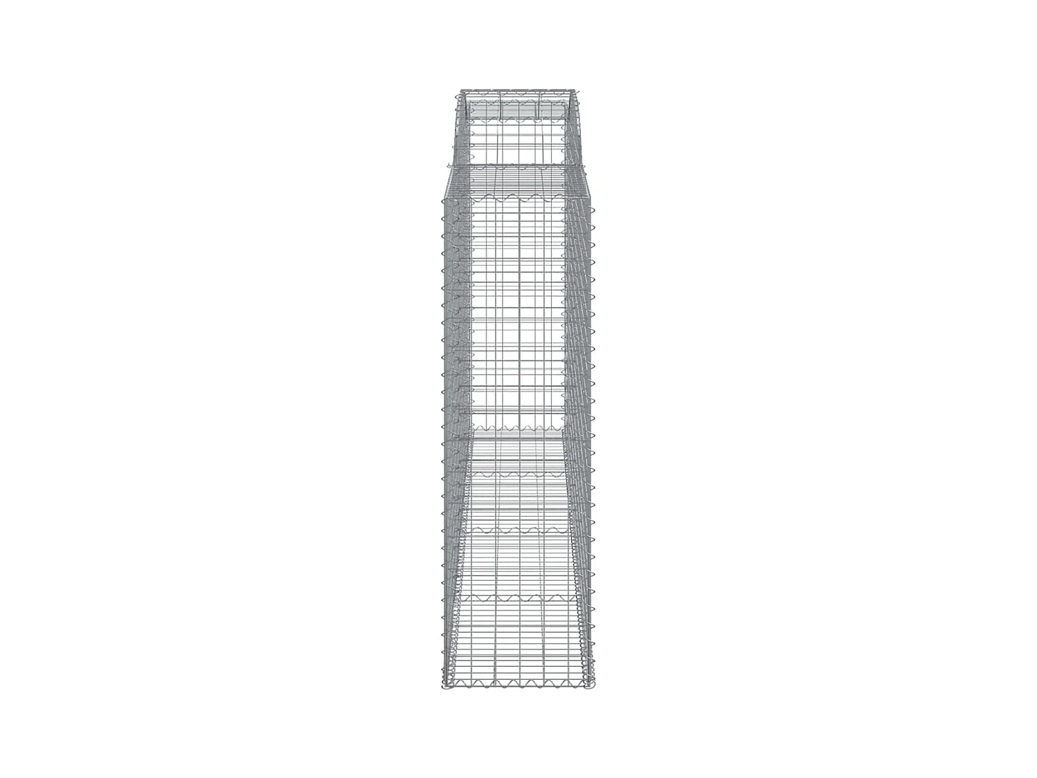 Schanskorven 12 st gewelfd 300x50x160/180 cm ijzer