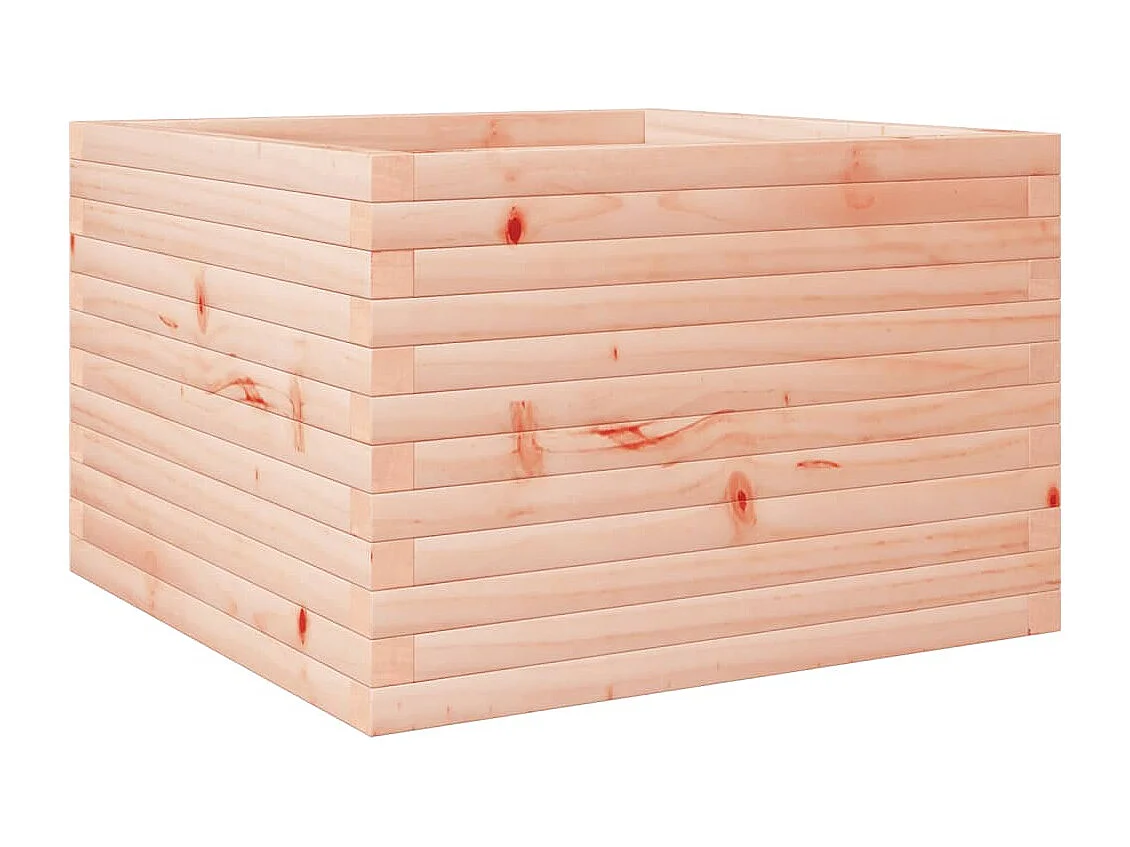 Jardinière 70x70x46 cm bois massif de douglas
