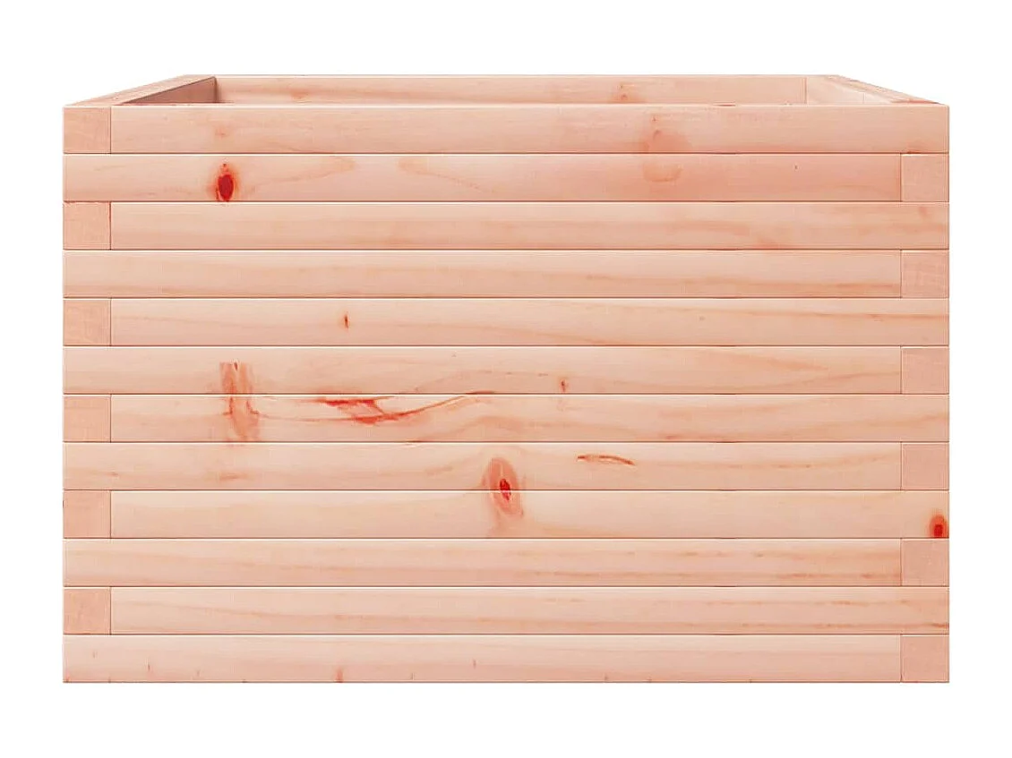 Jardinière 70x70x46 cm bois massif de douglas