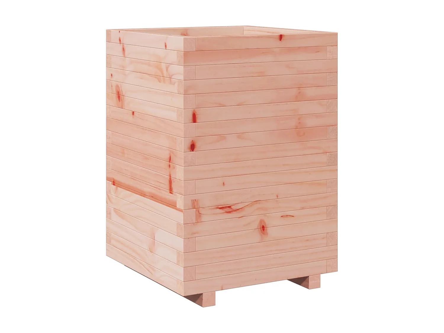 Fioriera da Giardino 50x50x72,5 cm in Legno Massello di Douglas