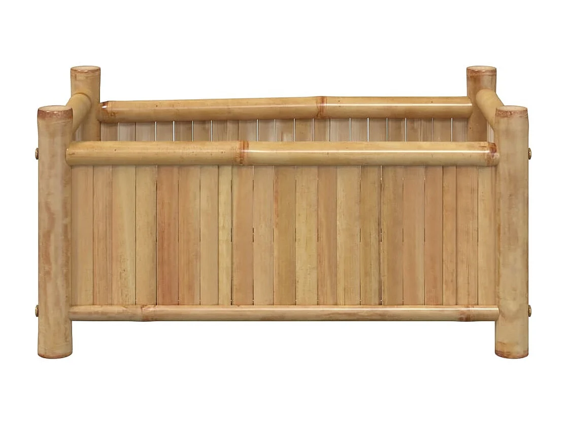 Jardinière 50x30x25 cm bambou