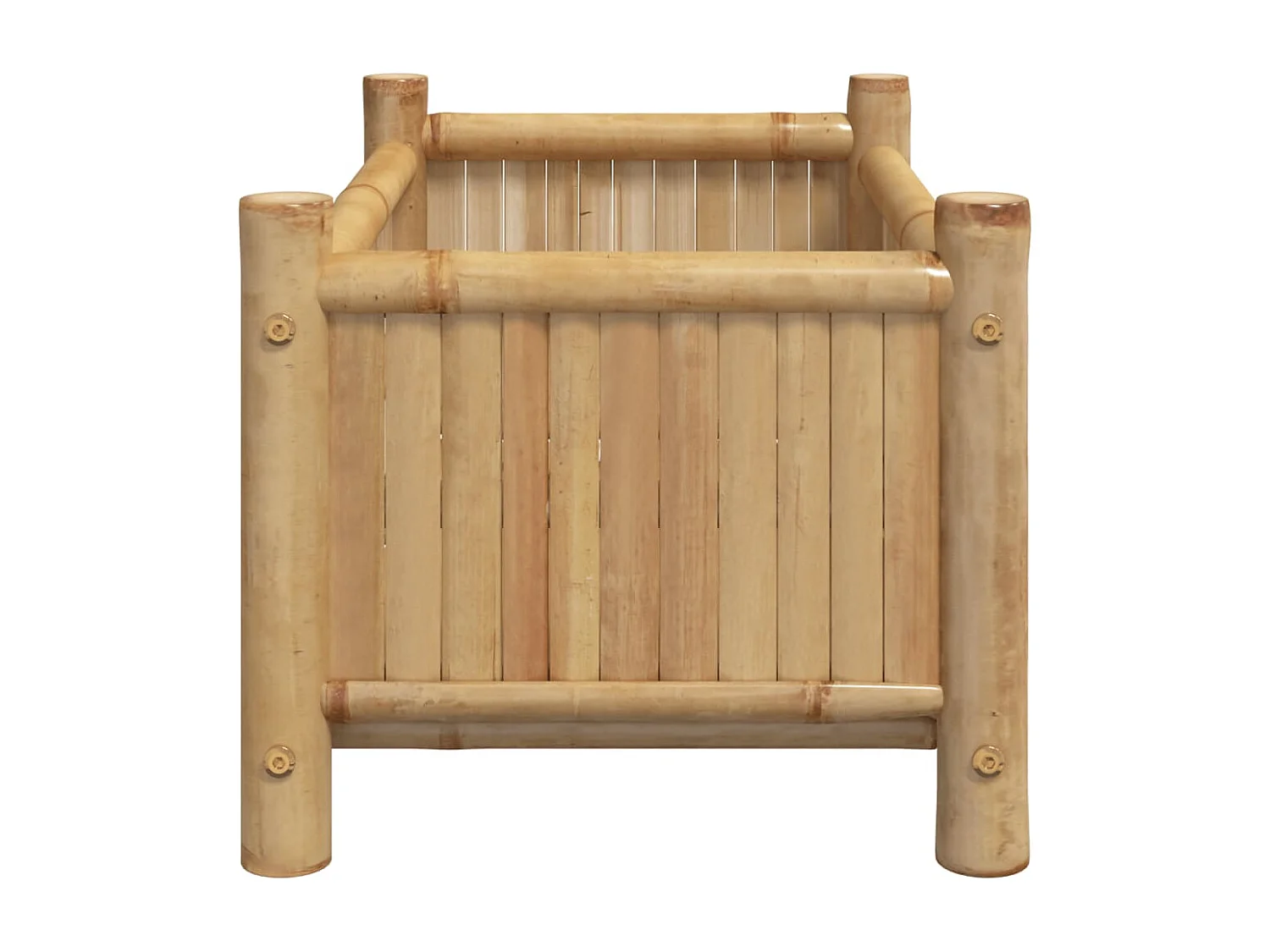 Jardinière 50x30x25 cm bambou