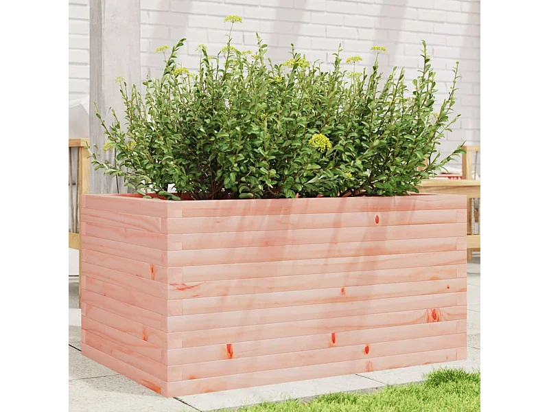 Fioriera da Giardino 90x60x45,5 cm in Legno Massello di Douglas