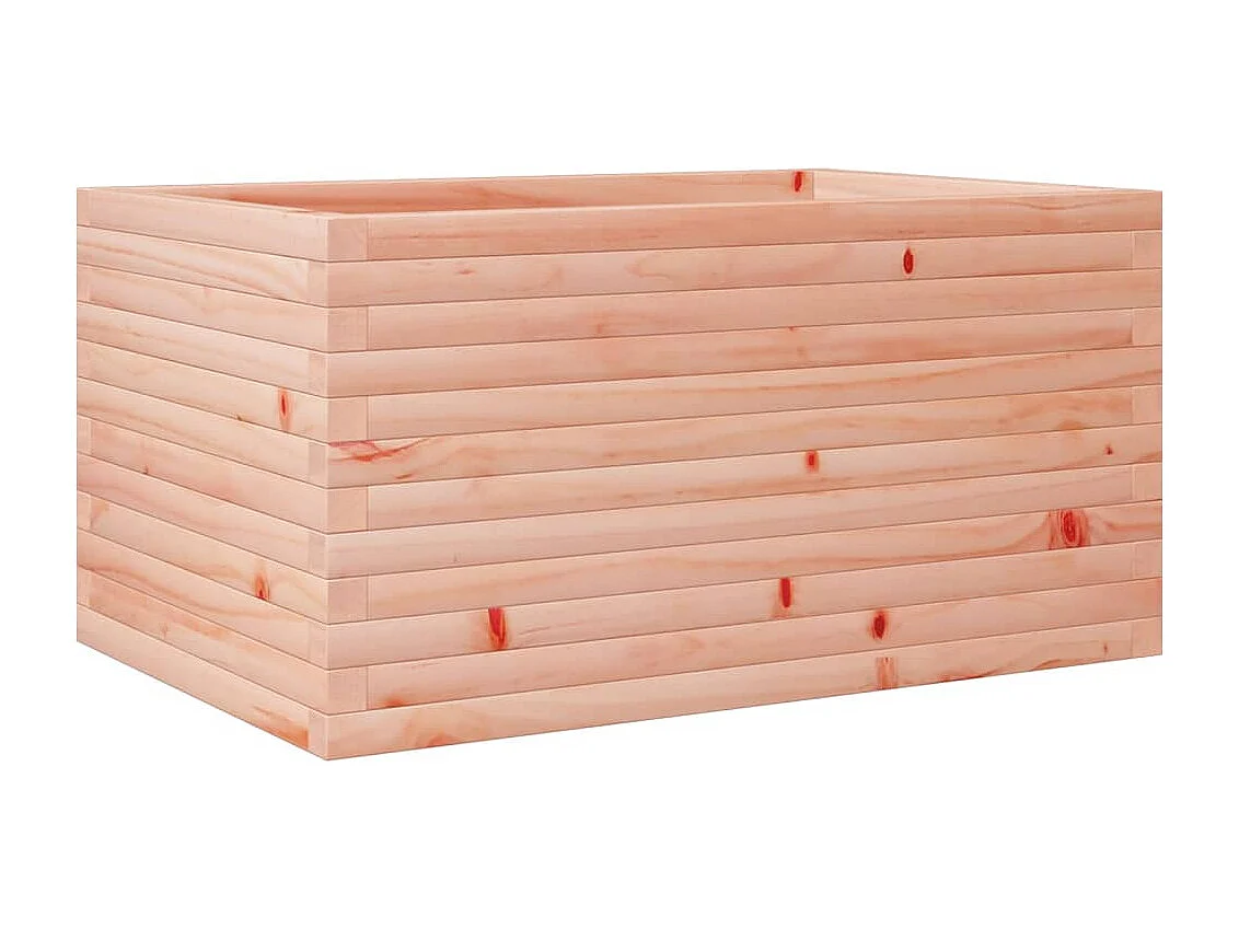 Jardinière 90x60x45,5 cm bois massif de douglas