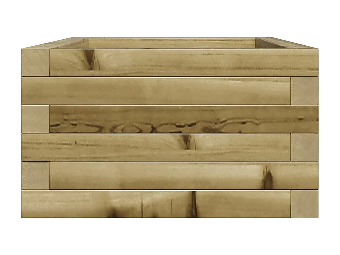 Jardinière 70x40x23 cm bois de pin imprégné