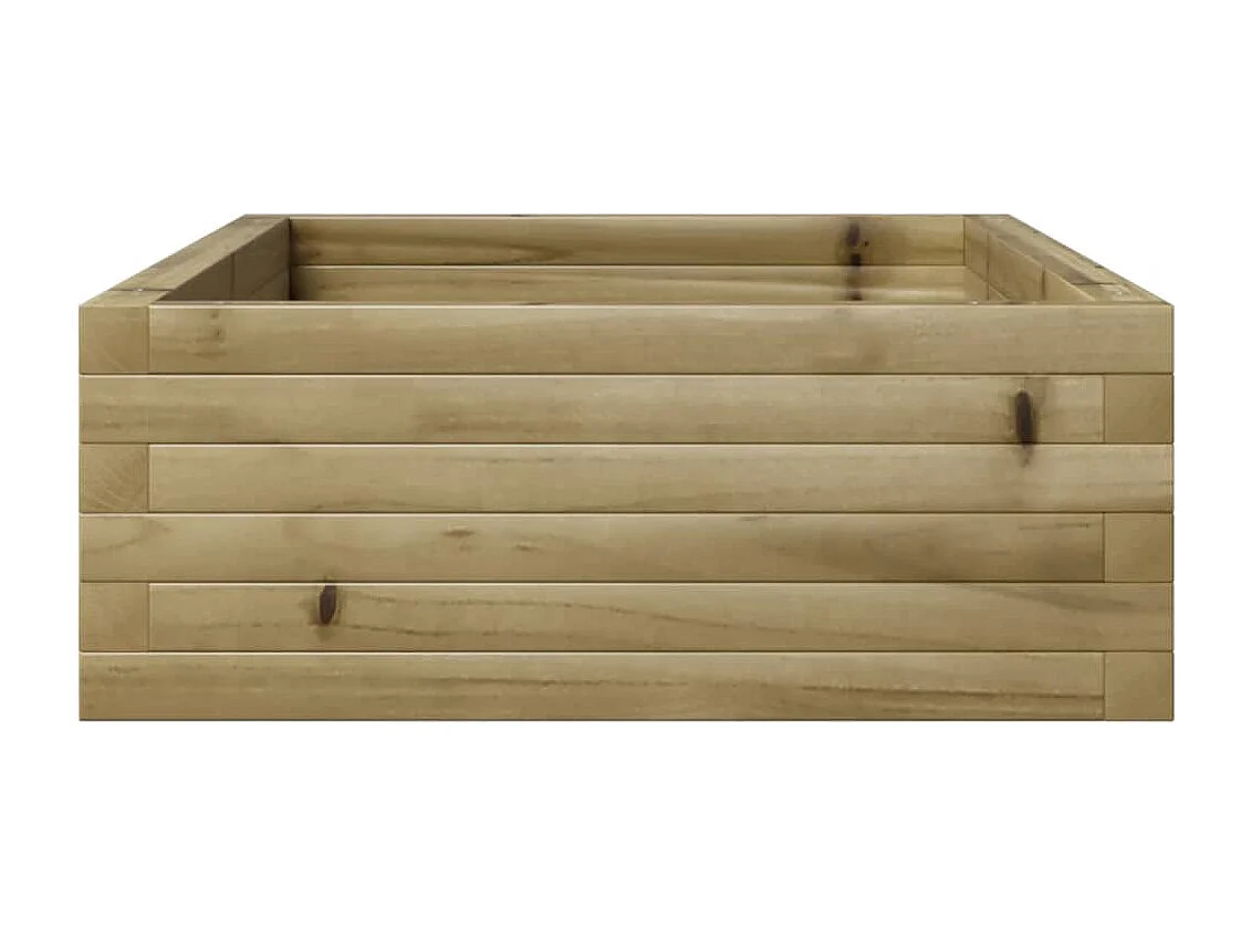 Jardinière 110x60x23 cm bois de pin imprégné