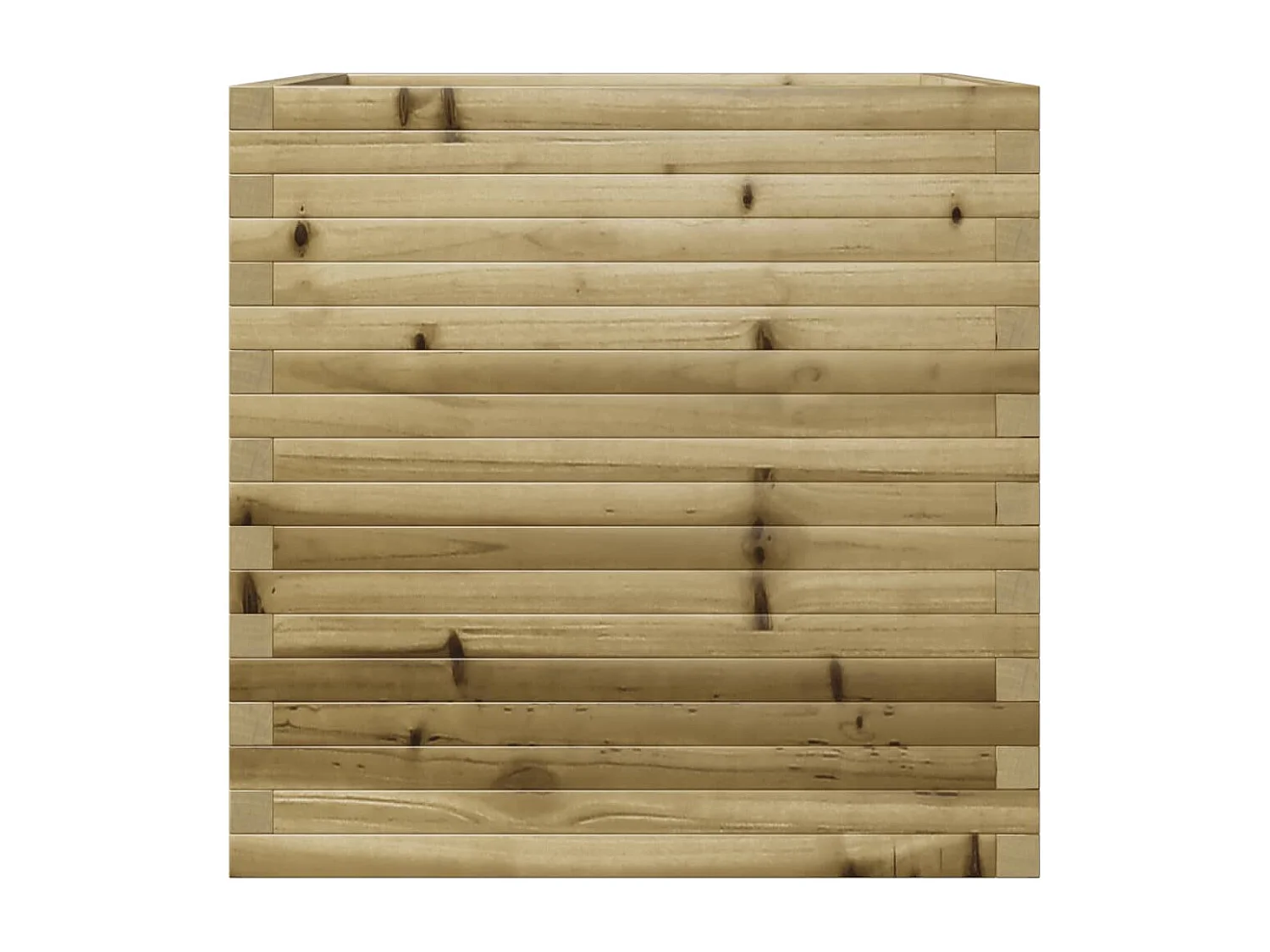 Jardinière 70x70x68,5 cm bois de pin imprégné