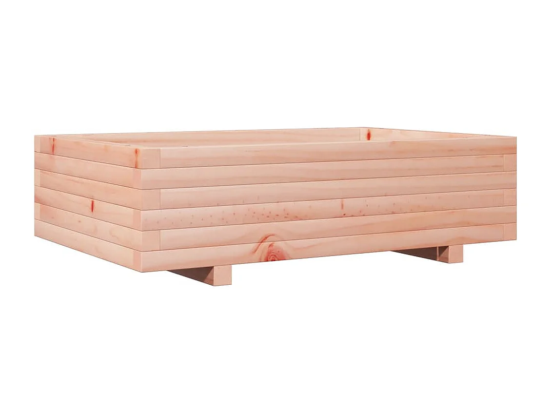 Jardinière 90x60x26,5 cm bois massif de douglas