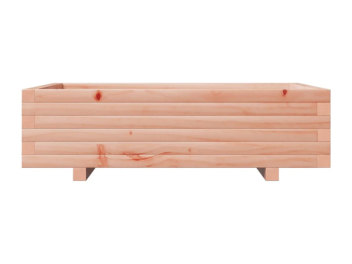 Jardinière 90x60x26,5 cm bois massif de douglas