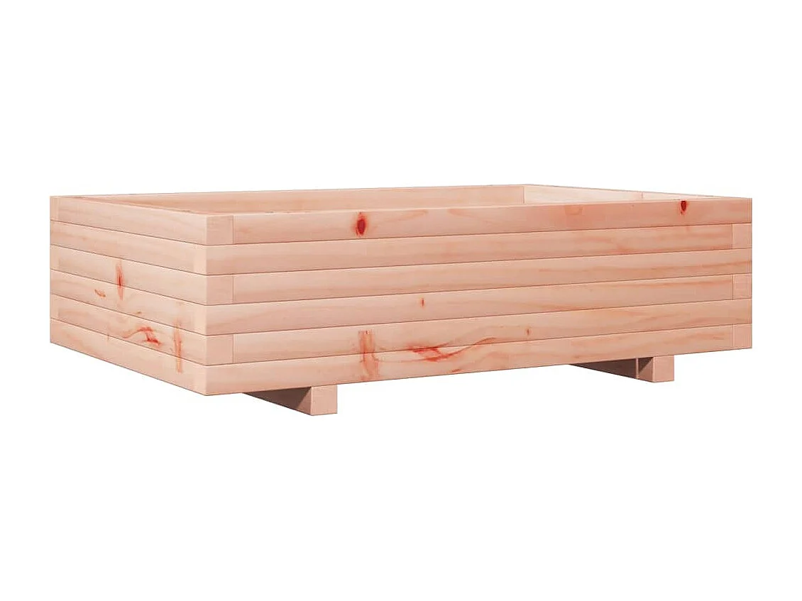 Jardinière 90x60x26,5 cm bois massif de douglas