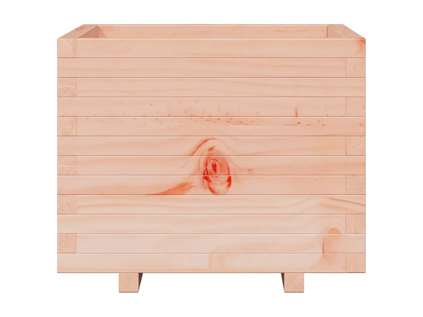 Pflanzkübel 60x60x49,5 cm Massivholz Douglasie