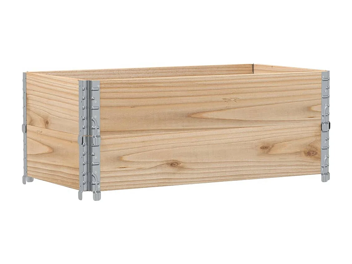 Jardinière 100x50 cm bois de pin massif