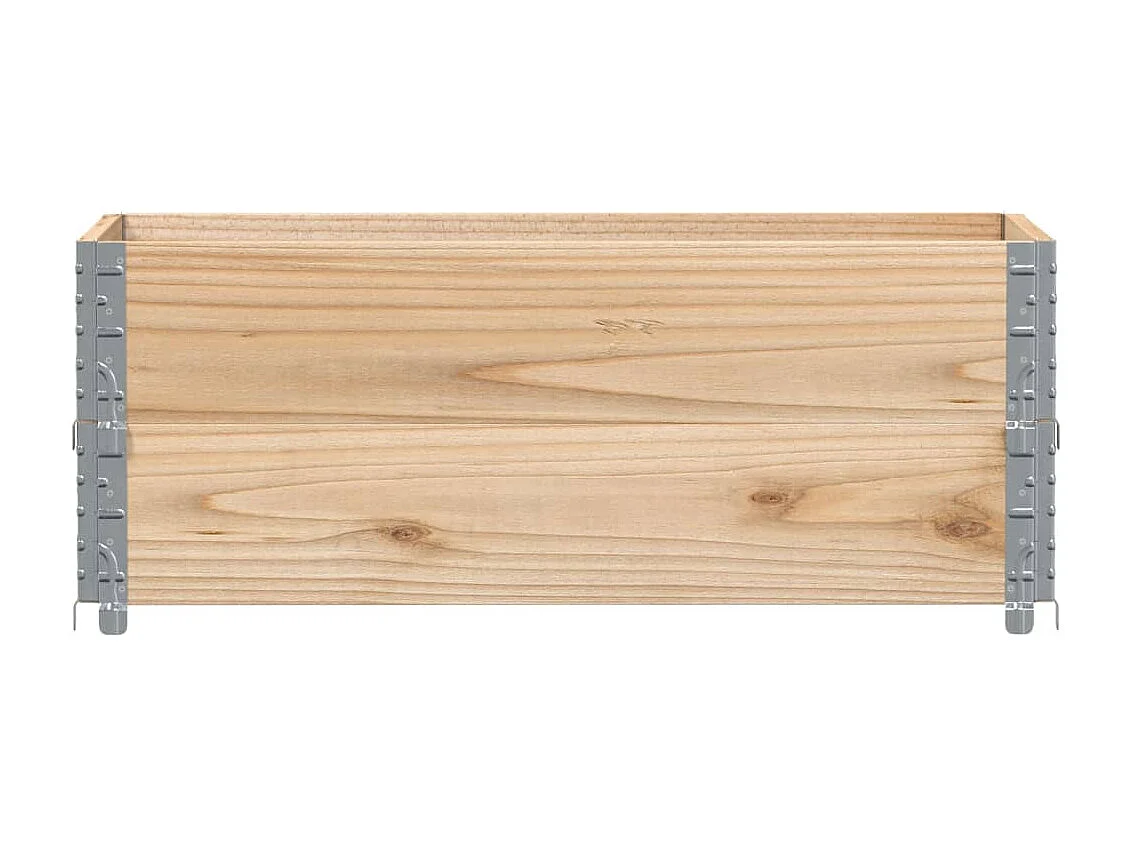 Jardinière 100x50 cm bois de pin massif