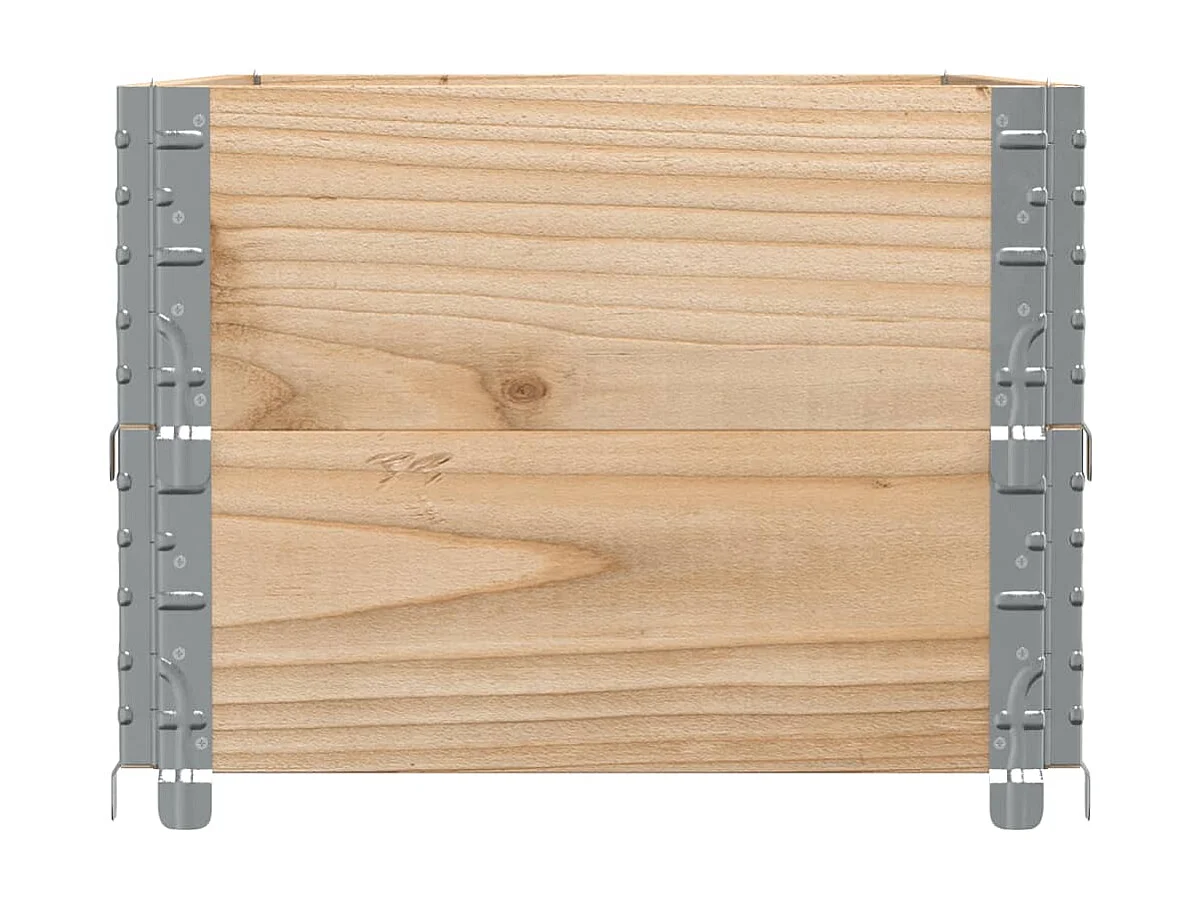 Jardinière 100x50 cm bois de pin massif