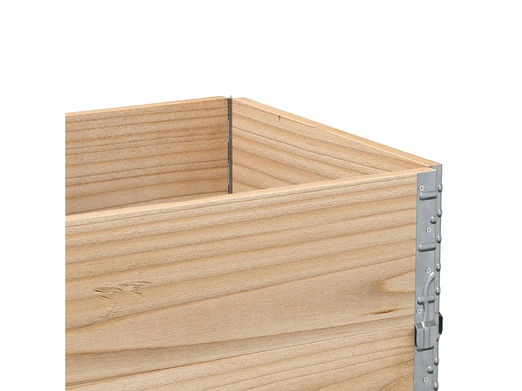 Jardinière 100x50 cm bois de pin massif