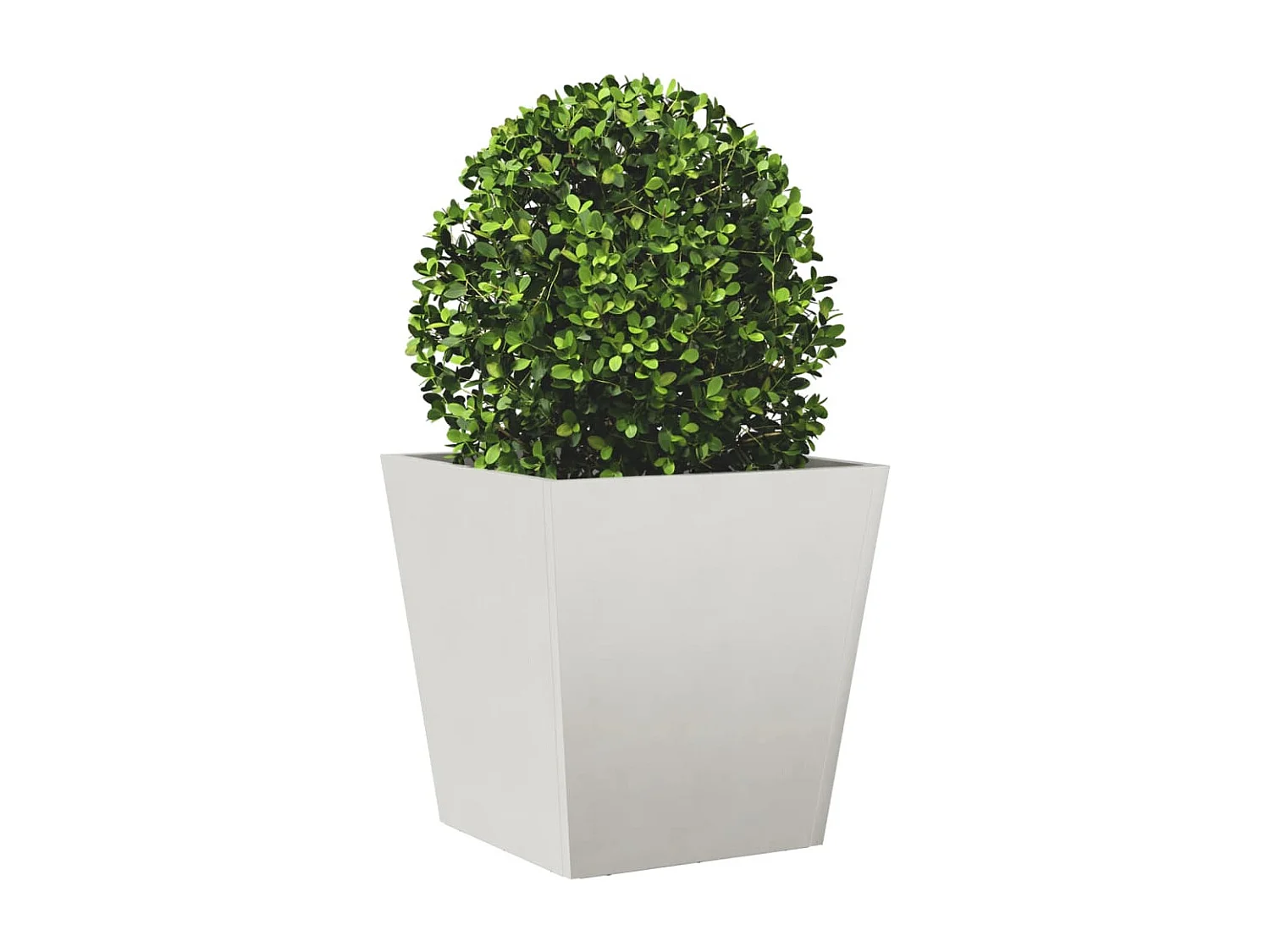 Fioriere da Giardino 2 pz 40x40x40 cm in Acciaio Inox