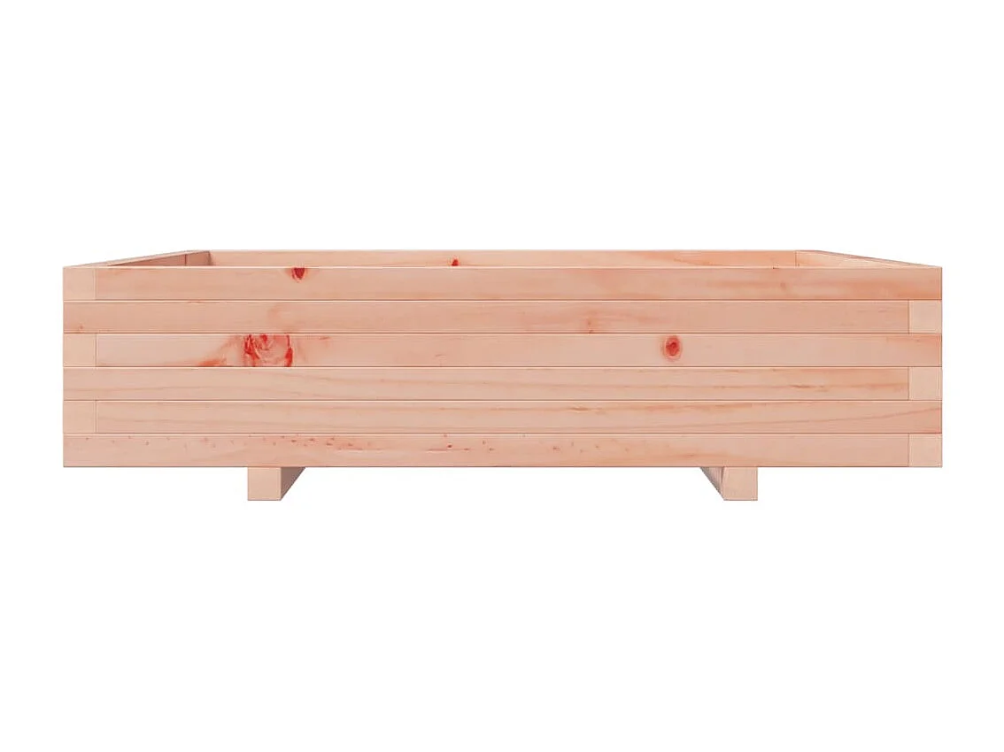 Pflanzkübel 100x100x26,5 cm Massivholz Douglasie
