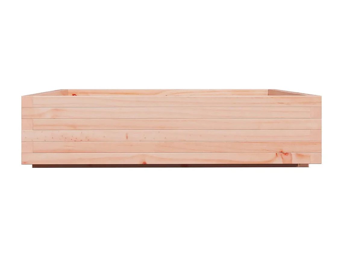 Pflanzkübel 100x100x26,5 cm Massivholz Douglasie