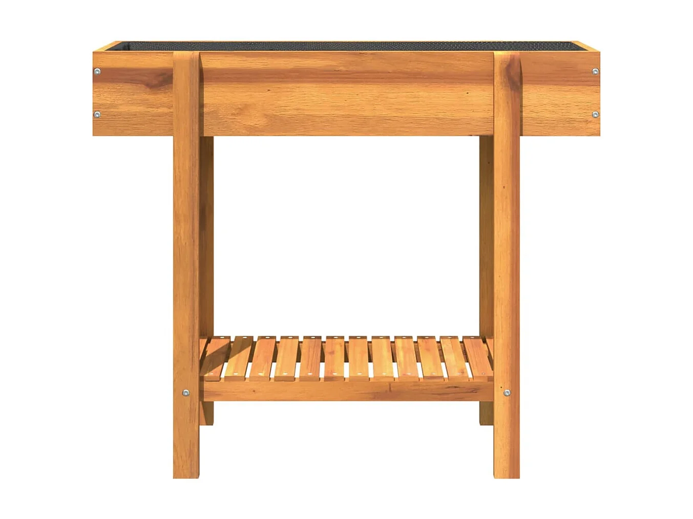 Fioriera Rialzata da Giardino 90x30x75 cm Legno Massello Acacia