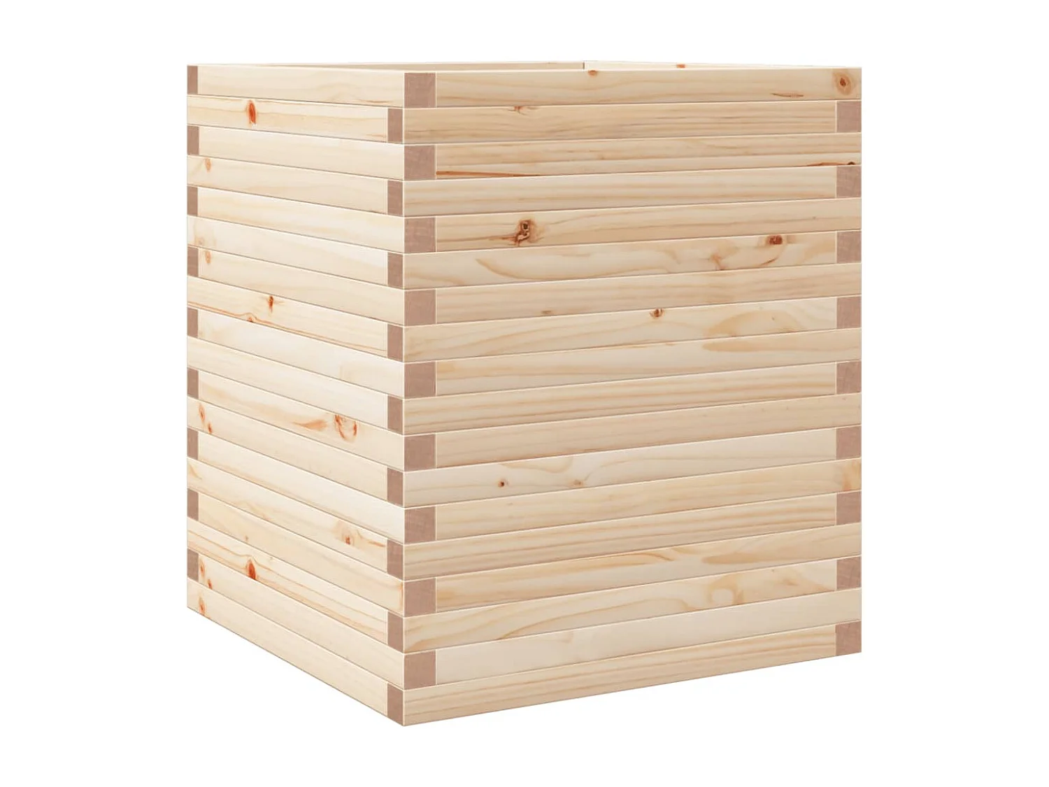 Jardinière 60x60x68,5 cm bois de pin massif