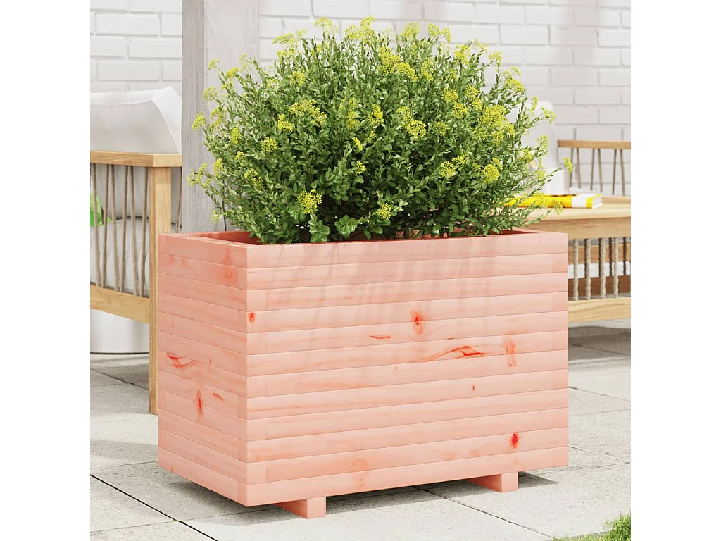 Jardinière 70x40x49,5 cm bois massif de douglas