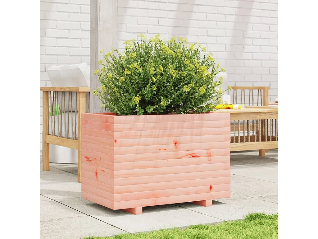 Jardinière 70x40x49,5 cm bois massif de douglas