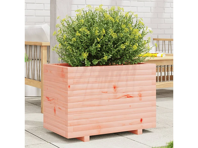 Jardinière 70x40x49,5 cm bois massif de douglas