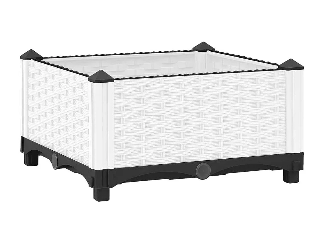 Fioriera Rialzata 40x40x23 cm in Polipropilene