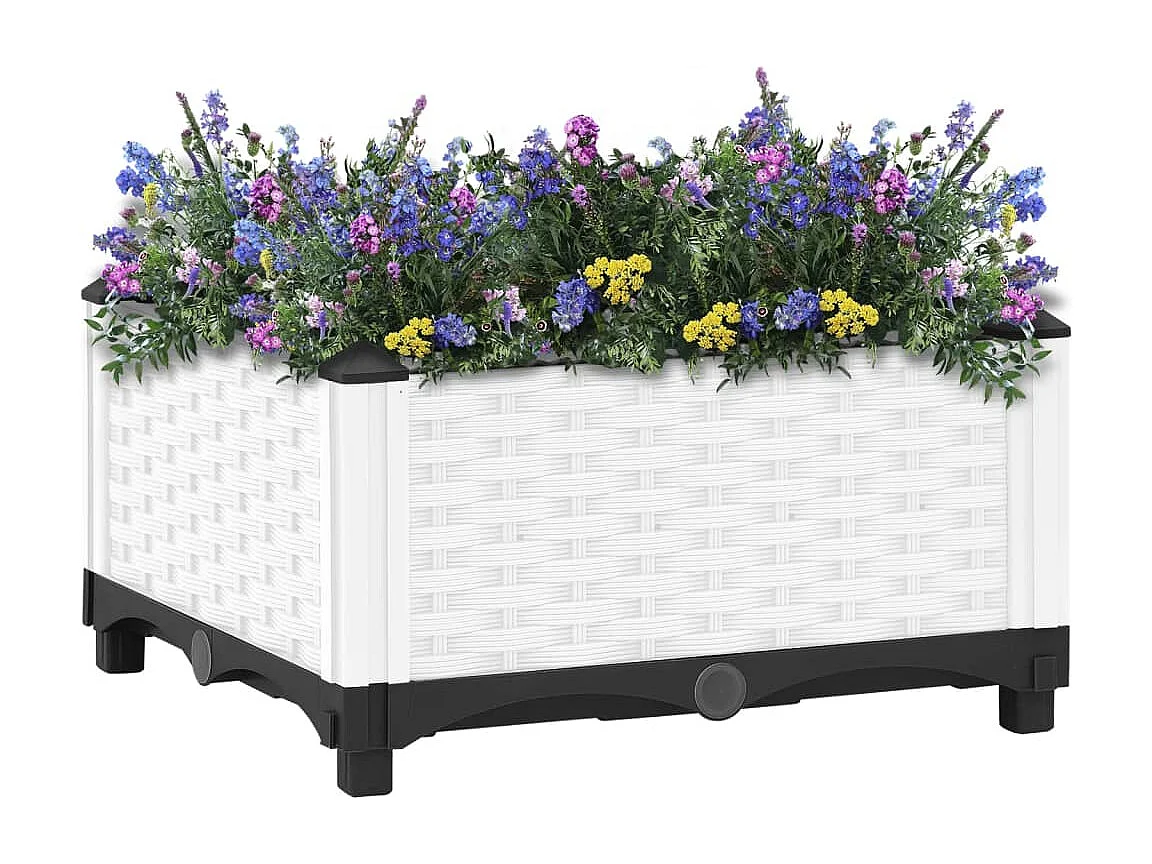 Fioriera Rialzata 40x40x23 cm in Polipropilene