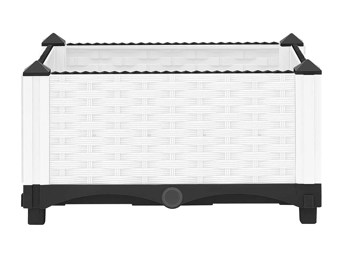 Fioriera Rialzata 40x40x23 cm in Polipropilene
