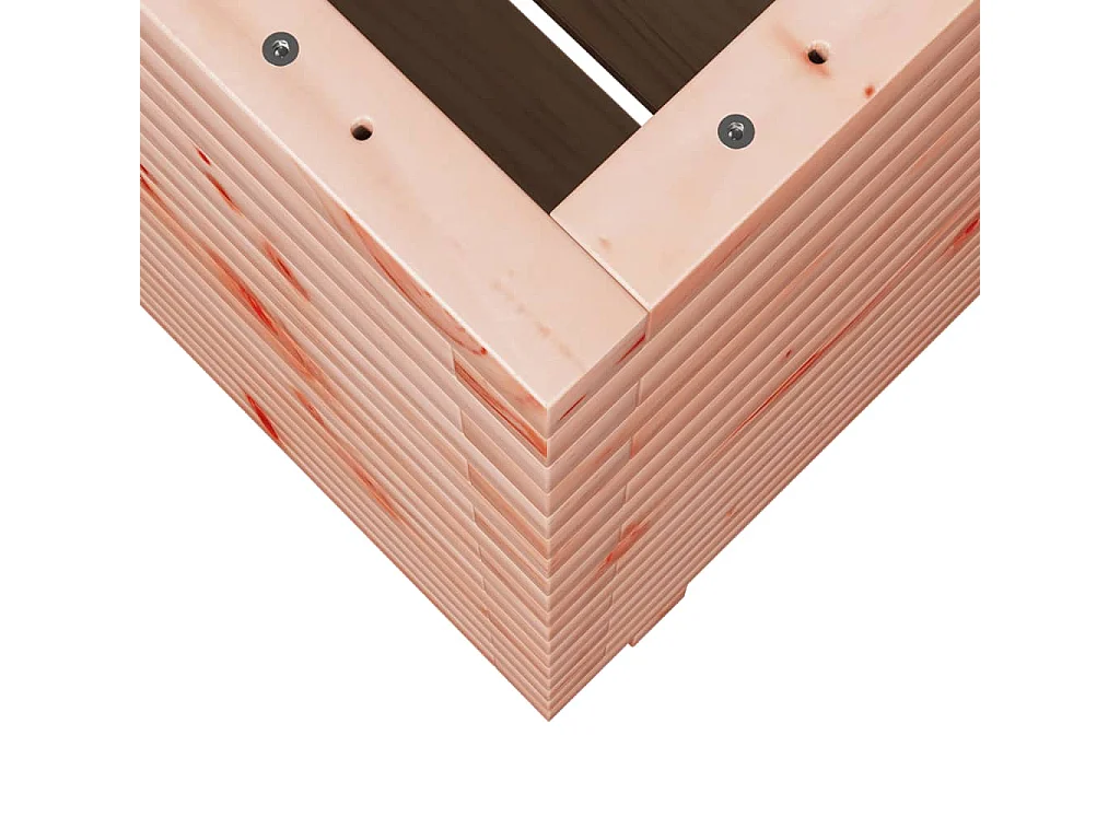 Jardinière 60x60x72 cm bois massif douglas