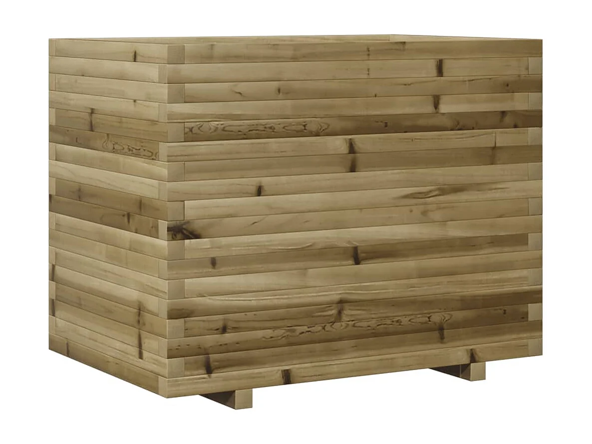 Jardinière 90x60x72 cm bois de pin imprégné