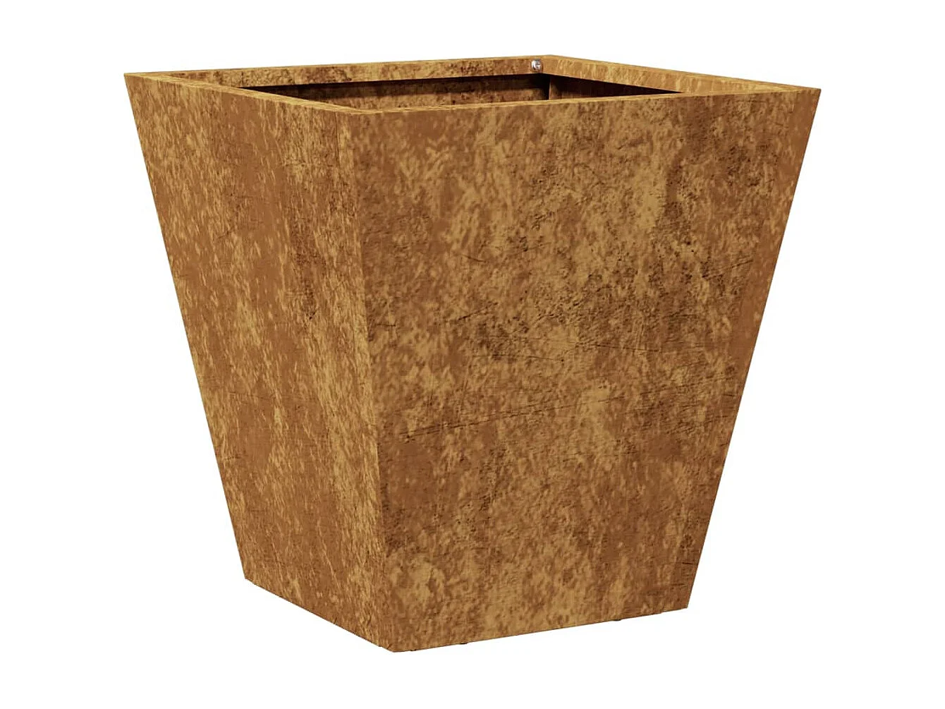 Jardinières 2 pcs 30x30x30 cm acier corten