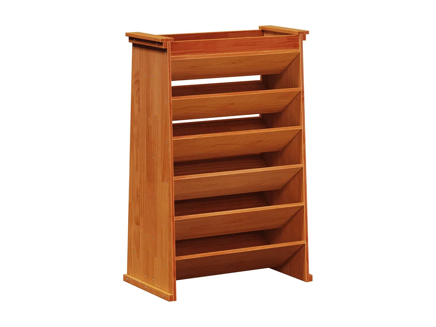 Jardinière de plantes aromatiques 6 niveaux bois de pin massif